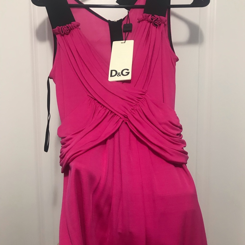 NEW Dolce & gabbana Party pink Dress.